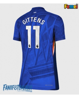 Chelsea Jamie Gittens #11 Tricou Fotbal Replică 2025-26 Femei Acasa